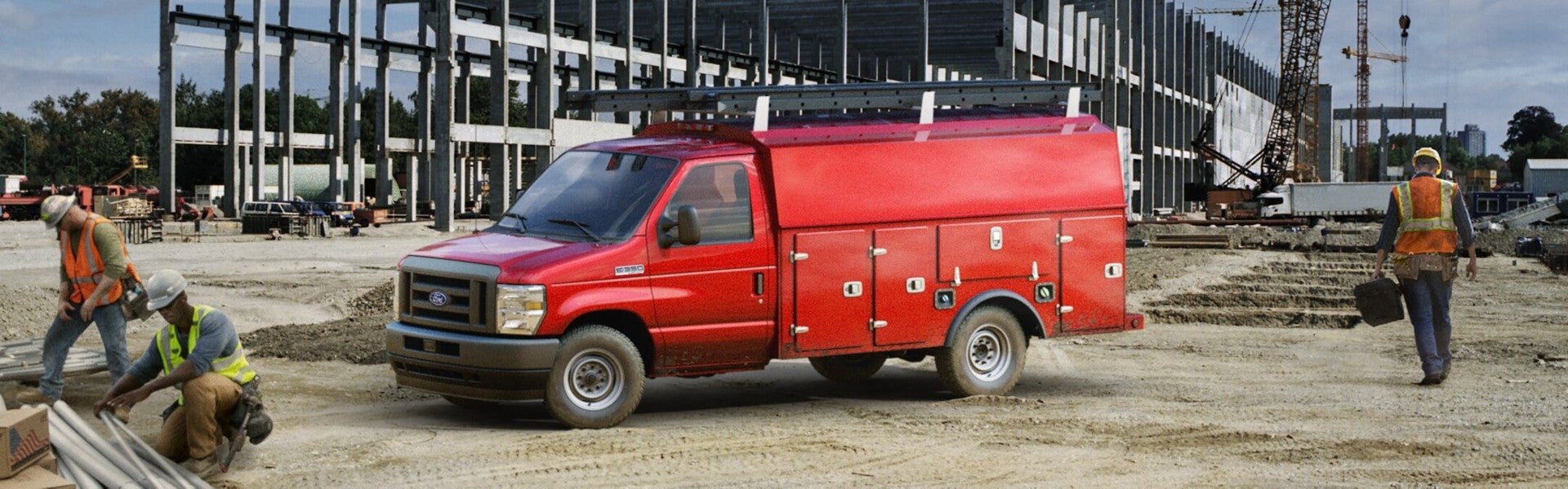 E-Transit-350 Cutaway Truck