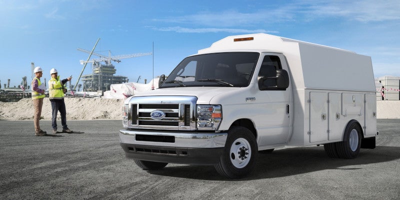 E-Transit-350 Cutaway Truck